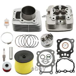 New For Honda Rancher Trx350 Big Bore 355cc Cylinder Head Piston Kit 2000-2006