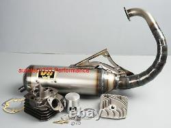 Performance big bore kit 48mm 80cc cylinder+ pipe for Honda DIO 50 AF18E 1994