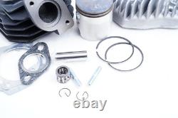 Performance big bore kit 48mm 80cc cylinder+ pipe for Honda DIO 50 AF18E 1994