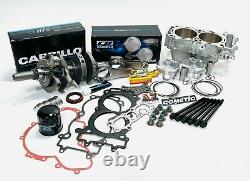 Polaris RZR Turbo 985 Big Bore Cylinder Crank CP Pistons Carrillo Rods Motor Kit