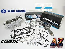 Polaris RZR Turbo 985 Big Bore Cylinder Crank CP Pistons Carrillo Rods Motor Kit