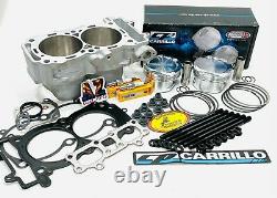 Polaris RZR XP Turbo 96mm 985cc Big Bore Cylinder Kit CP Pistons Gaskets Studs