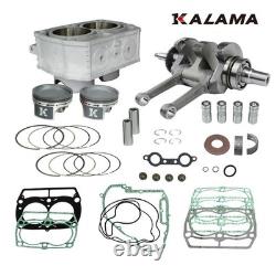 RZR 800 Big Bore Engine Rebuild Kit +2.4mm Stroker Crankshaft 0812 BO