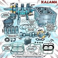RZR 800 Big Bore Rebuild Kit +2.4mm Stroker Crankshaft Forged Piston Racing Cam