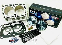 RZR Sportsman 800 Big Bore Kit 83mm Cylinder Pistons +3 Top End Rebuild Kit 820c