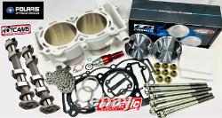 RZR XP 900 Big Bore Kit Hotcams 96mm +3 Top End Stage 2 Cams Complete Rebuild