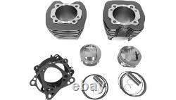 Revolution Bolt-On Big Bore Cylinder Kit 113 Granite Harley Twin Cam CVO 07-17