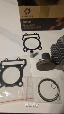 SYMOTOS S212 212cc Big Bore Kit Zongshen ZS190 2-Valve 66mm Pit Bike