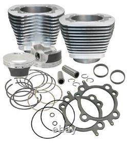 S&S 106 Big Bore Cylinder Piston Kit For 07-17 Harley Twin Cam 60399