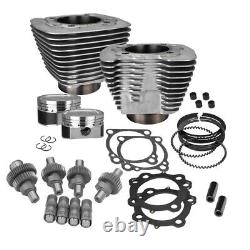 S&S 1200cc Hooligan Big Bore Kit Silver #910-0607 Harley Davidson Sportster