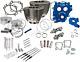 S&s 585ce 110 Big Bore Cylinder Kit/power Package Black 07-17 Twin Cam 330-0668