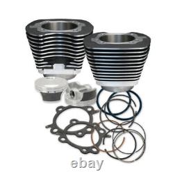 S&S 97 Bolt-In Big Bore Kit Wrinkle Black #910-0205 Harley Davidson