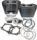S&s Cycle 106 Big Bore Cylinder Piston Kit Blk 2007-17 Harley Twin Cam 910-0206