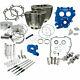 S&s Chain Drive Black 100 Big Bore Power Package Kit Harley Twin Cam 1999-2006