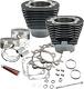 S&s Cycle 117 Big Bore Kit Pis/cyl Wrinkle Black Harley 07-17 Twin Cam 910-0221