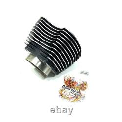 S&S Cycle 1999-2006 Harley Twin Cam 98 Black Wrinkle Big Bore Kit 910-0481