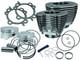 S & S Cycle Bolt-in Sidewinder 4 Big Bore Kit Wrinkle Black 910-0651