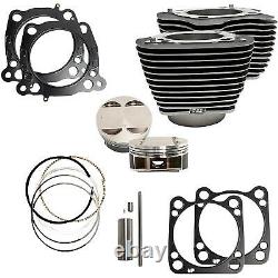 S&S Cycle M8 Big Bore Cylinder Piston Kit 107 124 Harley Touring Softail 17-20