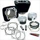 S&s Cycle Xl 883 To 1200 Black Big Bore Coversion Kit Harley Sportster 86-19
