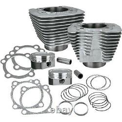 S&S Silver Big Bore 883 to 1200 Conversion Kit for Harley Sportster 86-20