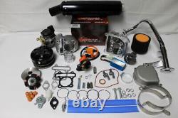 Scooter Big Bore Kit 105cc 52mm Bore QMB139 Scooter Performance Parts Kit5BLK