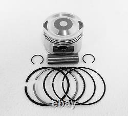 Scooter Performance Big Bore Kit, 50mm Airsal Piston, Big Valve Head, 83cc 100cc