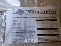 Screamin Eagle Harley Davidson 1690 Stage 2 Big Bore Legal Kit 2007 EFI 29905-07