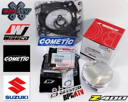 Suzuki DRZ 400 94mm +4 Big Bore BPRATV Wiseco Piston 12.5 Cometic Gasket Top Kit