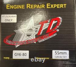 TAIDA 55MM 23/20 BIG BORE KIT 139qmb GY6 50cc