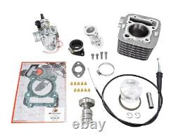 TB Big Bore Kit 63mm 170cc Cylinder Piston Cam Carb Kawasaki KLX140 KLX 140