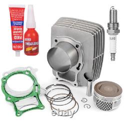 Top End Rebuild Kit Cylinder Piston Gaskets Big Bore For Honda Recon 250 2002-22