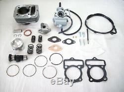 Tuning Zylinder Vergaser Kit 80ccm + Nockenwelle f. Motor Honda CB CY XL 50 NEU