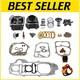 Ultimate Gy6 Big Bore Kit With Racing Spark Plug And Copper Roller Weights