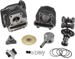 Ultimate GY6 Big Bore Kit with Racing Spark Plug and Copper Roller Weights