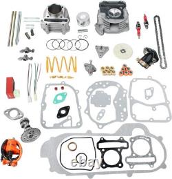 Upgrade Your GY6 139QMB/139QMA Engine with Big Bore 50mm Kit Enhanced Valves