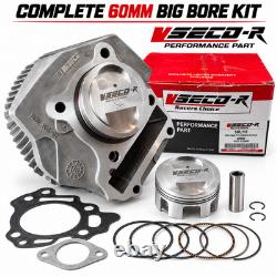 VSECO-R 60mm Big Bore Cylinder Piston Kit For Yamaha TTR110 TTR 110 143cc up