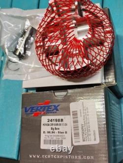 Vertex Forged Big Bore +3mm 99mm Piston Kit Honda CRF 450 R RWE RX 2017-2025