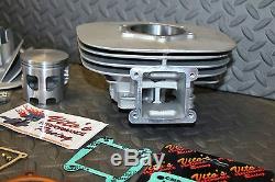 Vito's 240cc BLASTER BIG BORE KIT 72.00 cylinder gaskets jets larger head piston