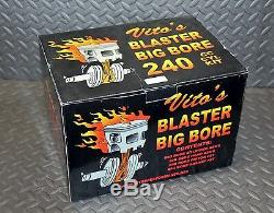 Vito's 240cc BLASTER BIG BORE KIT 72.00 cylinder gaskets jets larger head piston