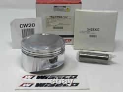 WISECO 4628M08700 FORGED 87mm BIG BORE +2mm OVER PISTON KIT HONDA XR400 TRX400