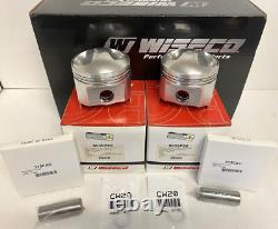 WISECO CK201 775cc 81mm FORGED BIG BORE DOMED PISTON KIT YAMAHA XS650 8635P81