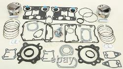 Wiseco Top End Kit BIG BORE 95ci 10.51 Pistons & Gaskets Harley Tc 88 99-06