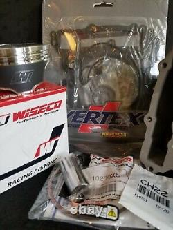 Yamaha Grizzly 660 Big Bore Kit 102mm Wiseco Piston Vertex Gaskets 686 Top End