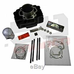 Yamaha PW50 QT50 60cc Big Bore Top End Cylinder Kit Piston Ring Gaskets Studs