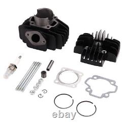Yamaha Pw50 60cc Big Bore Kit Set Cylinder Piston Gasket Head Top End 1981-2009