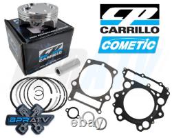 Yamaha Raptor 660 102 102mm 121 CP 686 Big Bore Piston Kit & Cometic Top Gasket
