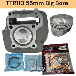 Yamaha TTR110 Racing Big Bore Kit 56mm RACING GASKET SET TOP FREE SHIP SHIPPING