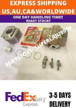 Yamaha TTR110 TT-R 110E Big Bore Kit 128cc with Cylinder Head Set Big Valve