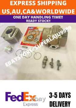 Yamaha TTR110 TT-R 110E Big Bore Kit 128cc with Cylinder Head Set Big Valve