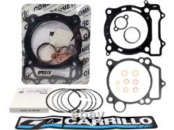 Yamaha YZ450F 06-09 98mm Big Bore CP Piston Cylinder Cometic Top End Rebuild Kit